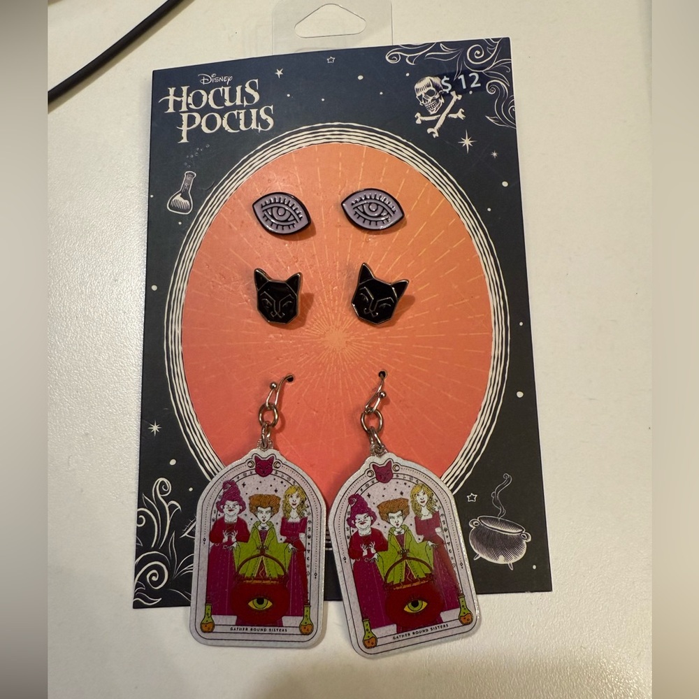 Hocus Pocus earring set